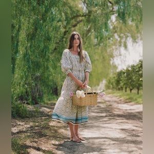 Christy Dawn Bianca Dress in Larkspur Ditsy